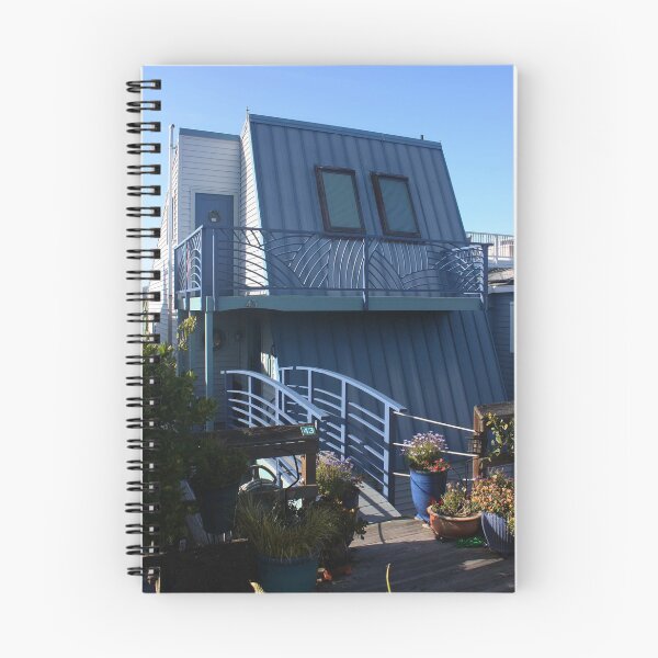 Item preview, Purple House at Sausalito Docks. designed and sold by Igor Pozdnyakov.