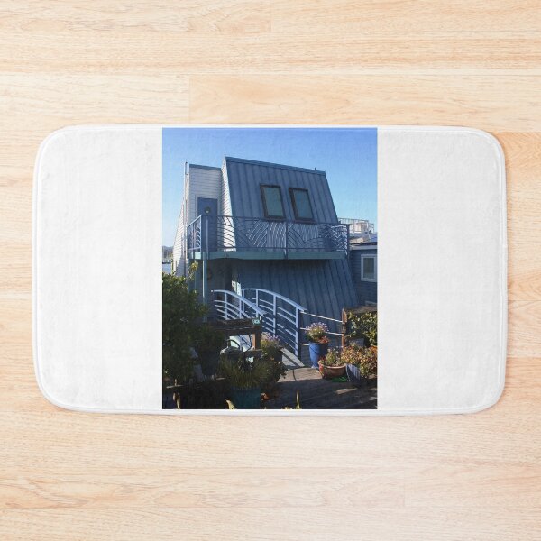 Item preview, Purple House at Sausalito Docks. designed and sold by Igor Pozdnyakov.