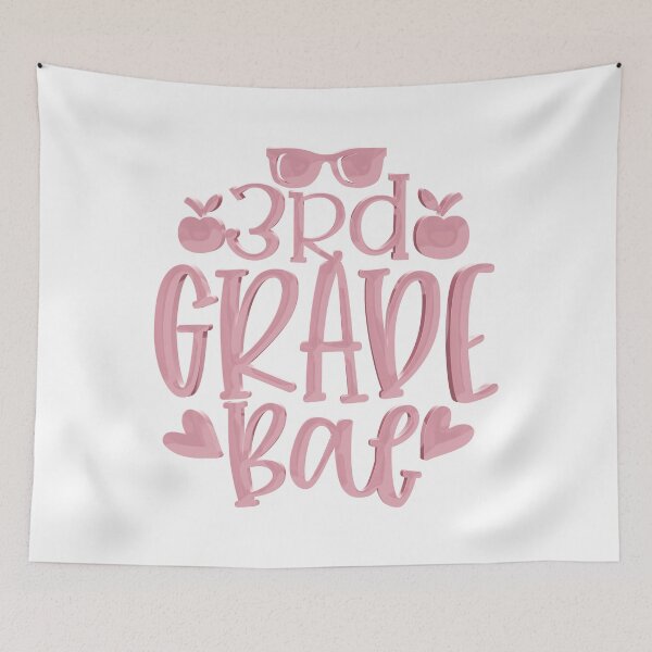 Item preview, Girls Third Grade Bae 3rd Grade Crew designed and sold by Space-Bug.