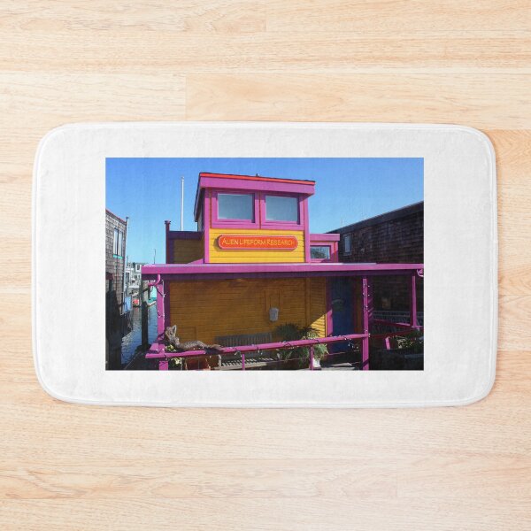 Item preview, Sausalito Docks - Houseboat "Alien Lifeform Research" designed and sold by Igor Pozdnyakov.