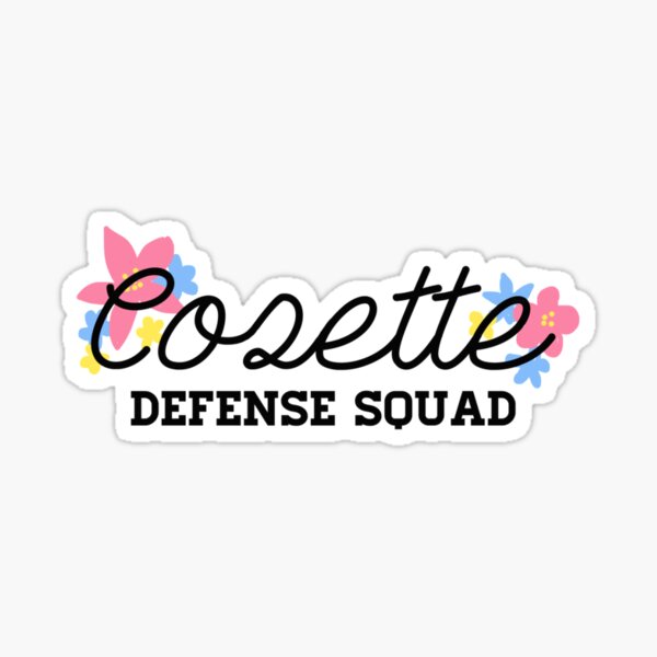 Artikel-Vorschau von Cosette Defense Squad - Schwarz, designt und verkauft von rachherself.