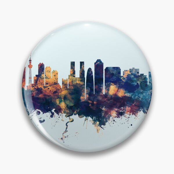 Artikelvorschau, Tokyo Japan Skyline entworfen und verkauft von ArtPrints.