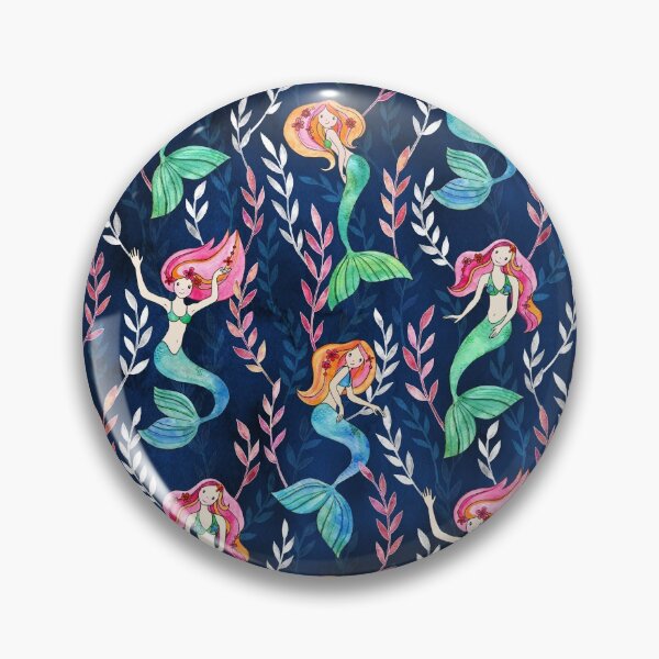 Item preview, Merry Mermaids in Watercolor  designed and sold by micklyn.
