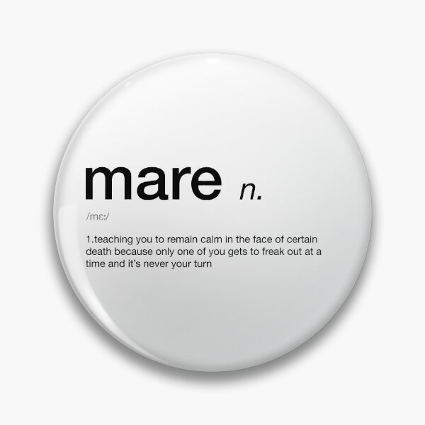 Item preview,  Funny Mare Horse designed and sold by Valerie-Maria Oberreiter.