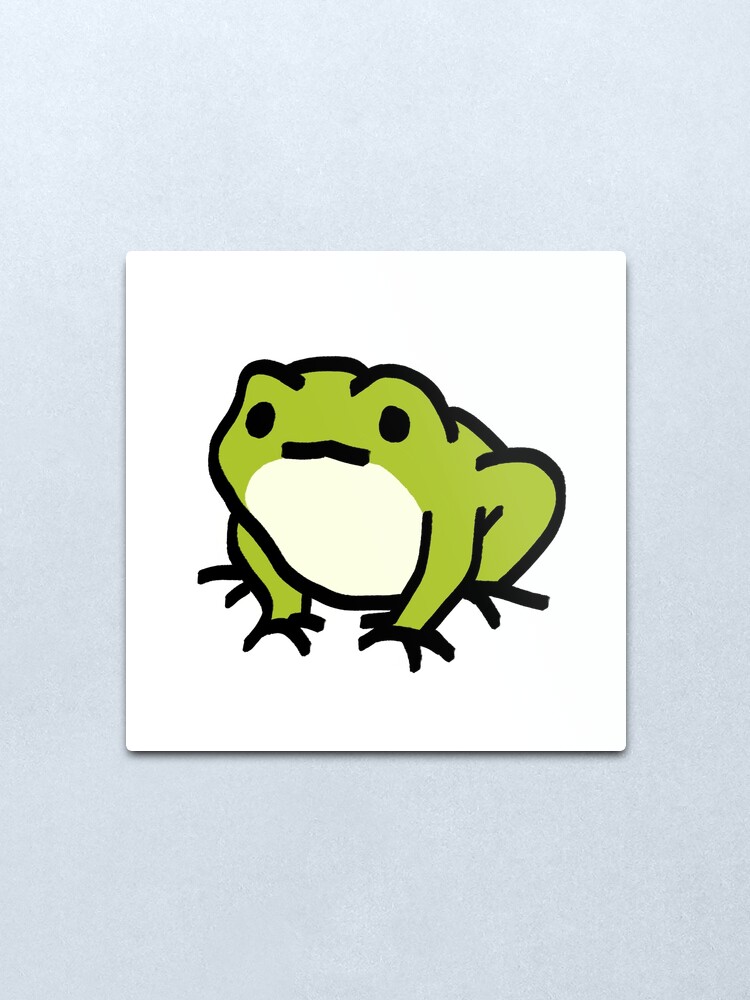 Adorable Green Frog Friend Cartoon Drawing Adorable Green Frog Friend Cartoon Drawing