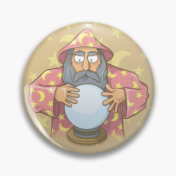 Item preview, Wizard in Pink Cape with Magic Ball designed and sold by sifis.