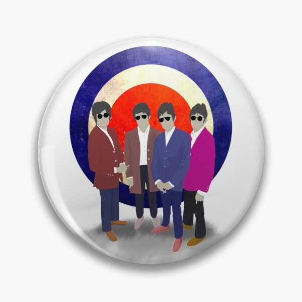 Item preview, Once a Mod -- Always a Mod with Vintage Sixties Target designed and sold by KALEIDOSCOPE UK.
