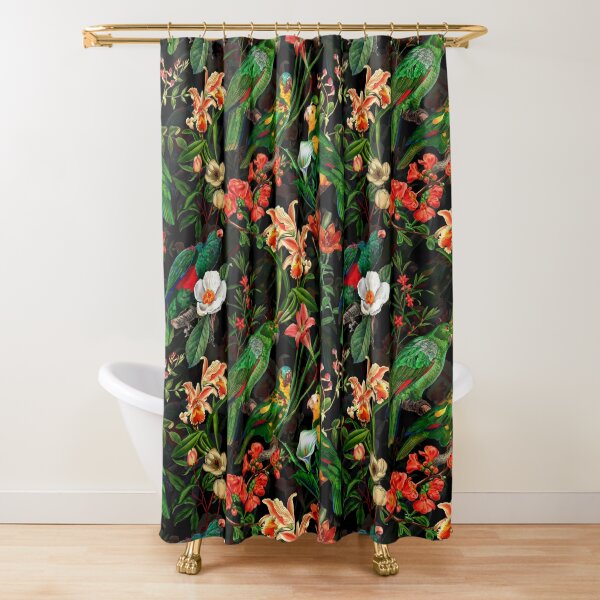 Details about Vintage Shower Curtain Cactus Flowers Birds Print for Bathroom Details about Vintage Shower Curtain Cactus Flowers Birds Print for Bathroom