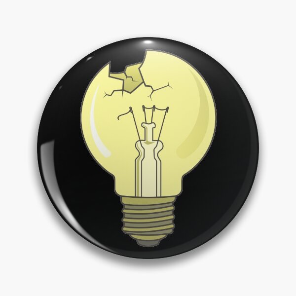 Item preview, Broken Light Bulb designed and sold by sifis.
