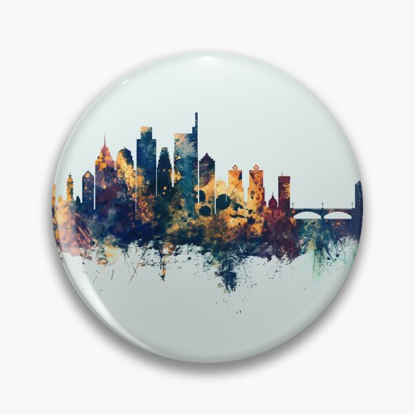Item preview, Philadelphia Pennsylvania Skyline designed and sold by ArtPrints.