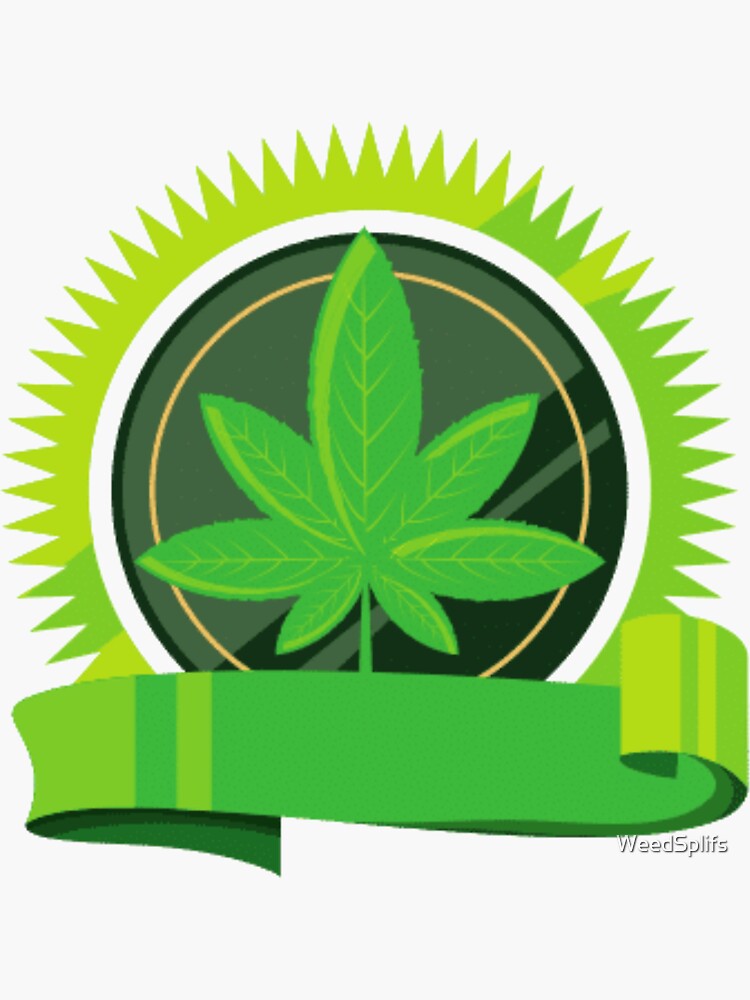 Canna leaf logo by WeedSplifs