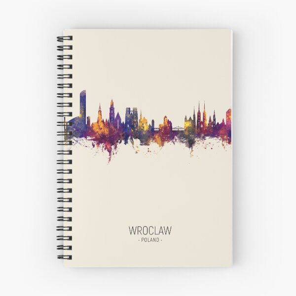 Item preview, Wroclaw Poland Skyline designed and sold by ArtPrints.