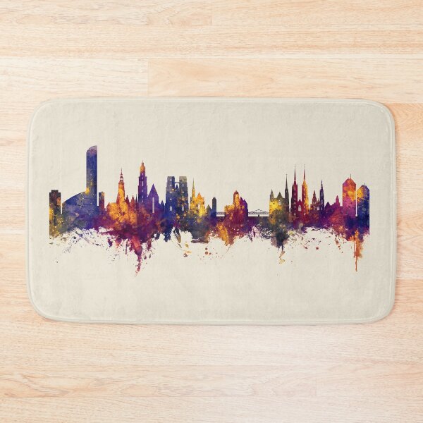 Item preview, Wroclaw Poland Skyline designed and sold by ArtPrints.