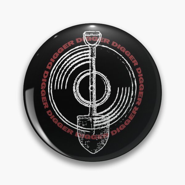 Item preview, Vinyl Digger (distressed design) designed and sold by siggyspatsky.