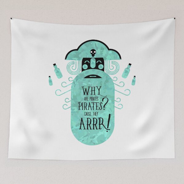 Item preview, Why Are Pirates Pirates? Cause They Arrr designed and sold by Space-Bug.