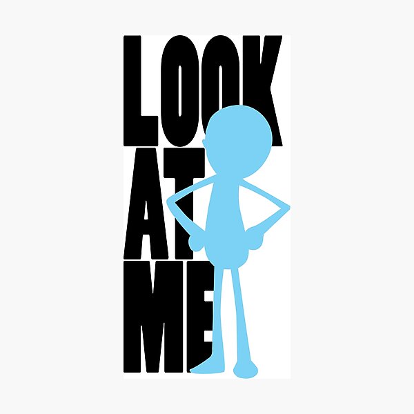 Look At Me Photographic Print