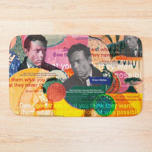 Item preview, Orson Welles quote, gifts for movie fans designed and sold by Mauswohn.