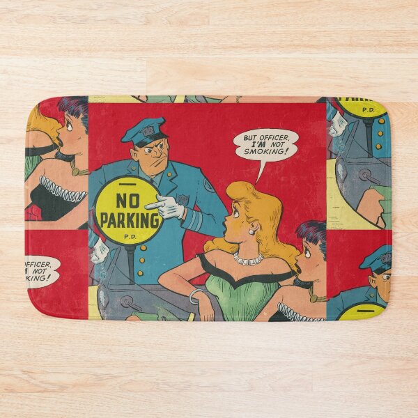 Item preview, NO PARKING! vintage comic art designed and sold by Vintage Designs +.