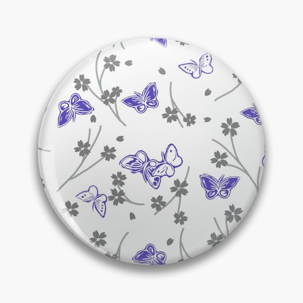 Item preview, Butterfly and cherry blossom brunch- white  designed and sold by AtelierEmiLou.
