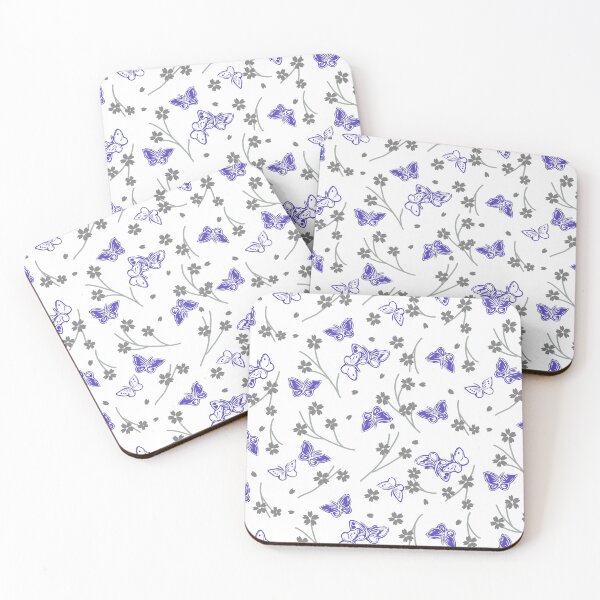 Item preview, Butterfly and cherry blossom brunch- white  designed and sold by AtelierEmiLou.