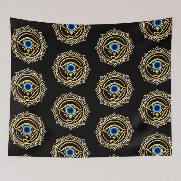 Item preview, Nazar - protection amulet - eye of providence - all seeing eye, Horus designed and sold by nitty-gritty.