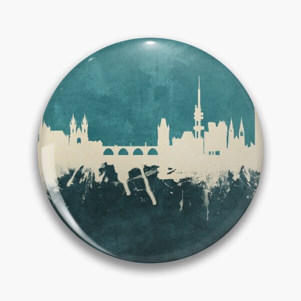 Item preview, Prague (Praha) Czech Republic Skyline designed and sold by ArtPrints.
