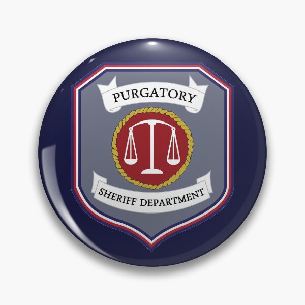 Item preview, Purgatory Sheriff Department designed and sold by CatsBag.