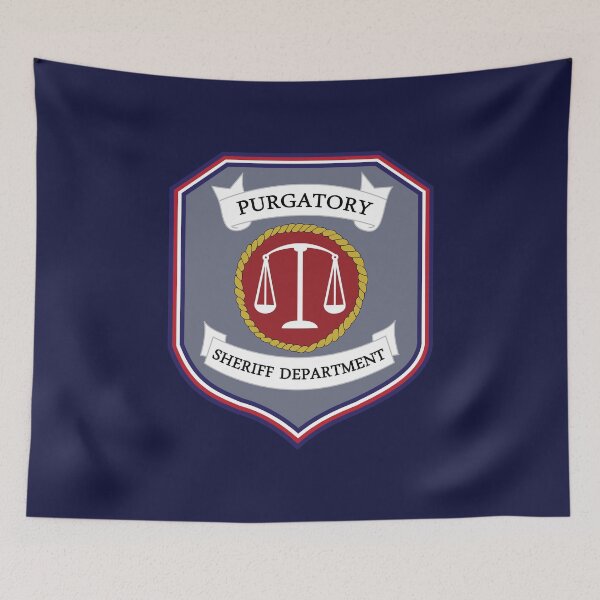 Item preview, Purgatory Sheriff Department designed and sold by CatsBag.