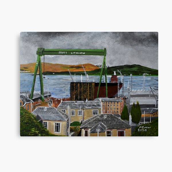 Item preview, Goliath Port Glasgow designed and sold by CrossanArt.