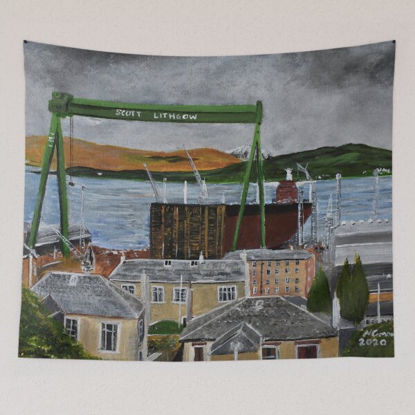 Item preview, Goliath Port Glasgow designed and sold by CrossanArt.