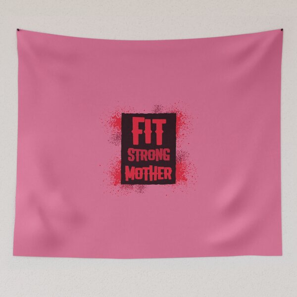 Item preview, Fit Strong Mother - Gift For Gym Motivation designed and sold by Radu Matei.
