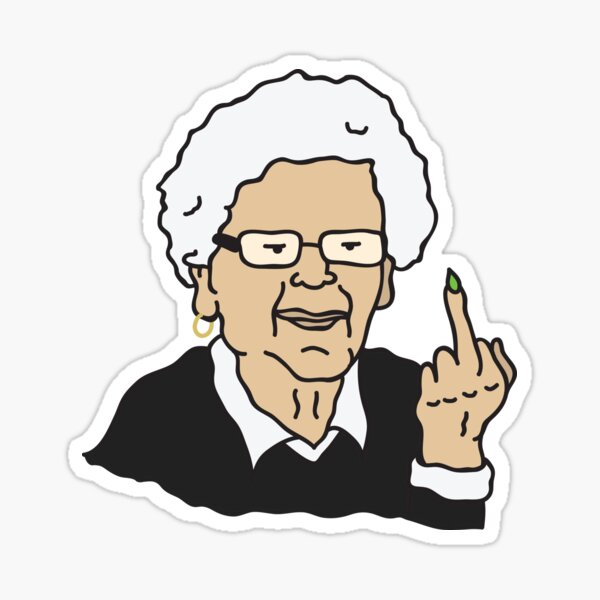 Flipping Off Finger Stickers Redbubble