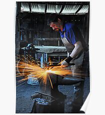 Blacksmith - Australiana Village Wilberforce NSW Australia Poster