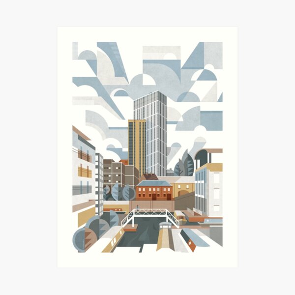 The Bank Art Print