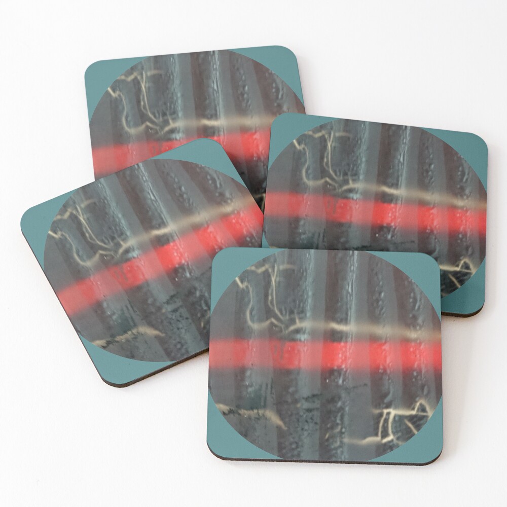 Item preview, Coasters (Set of 4) designed and sold by HeadacheMachine.