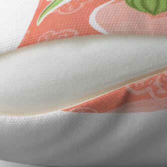 Alternate view of Peperomia Throw Pillow