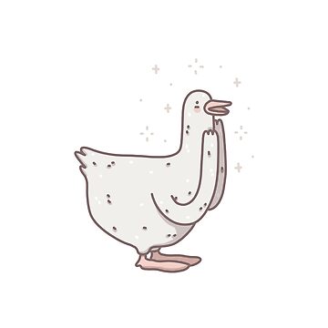Artwork thumbnail, surprised duck with hands by odsanyu