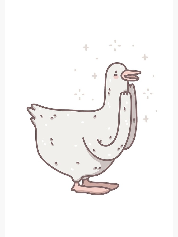 Thumbnail 3 of 3, Journal, surprised duck with hands designed and sold by odsanyu.