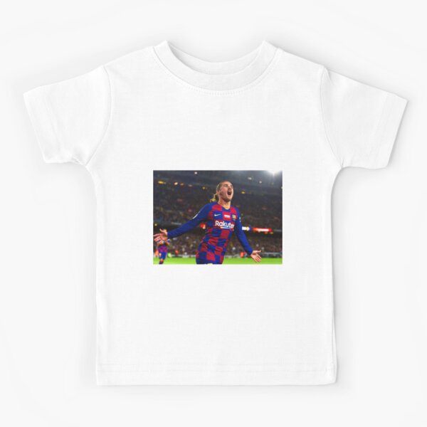 Antoine Griezmann Feiert Ein Tor Kinder T Shirt Von Therod Redbubble