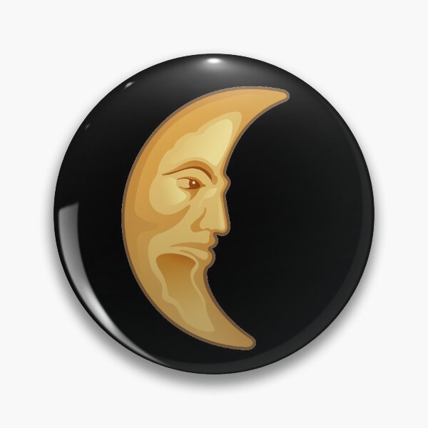 Item preview, Moon with man Face designed and sold by sifis.