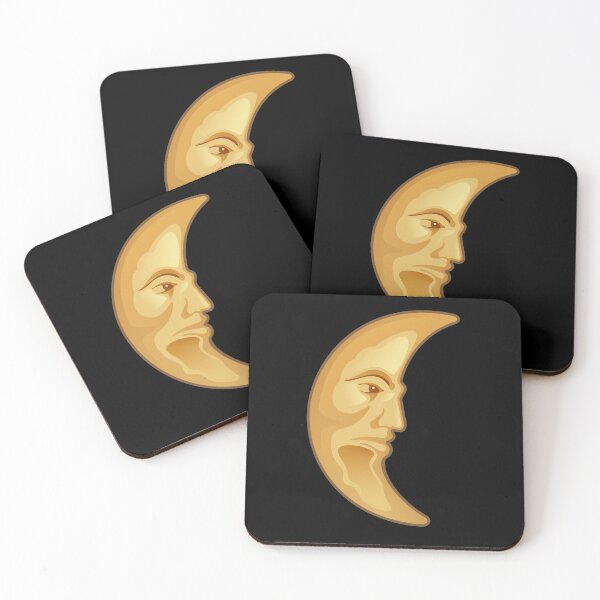 Item preview, Moon with man Face designed and sold by sifis.