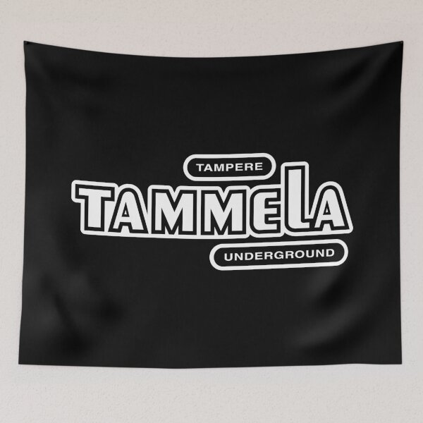 Item preview, Tampere Tammela Underground (valkoinen teksti) designed and sold by futurytmi.