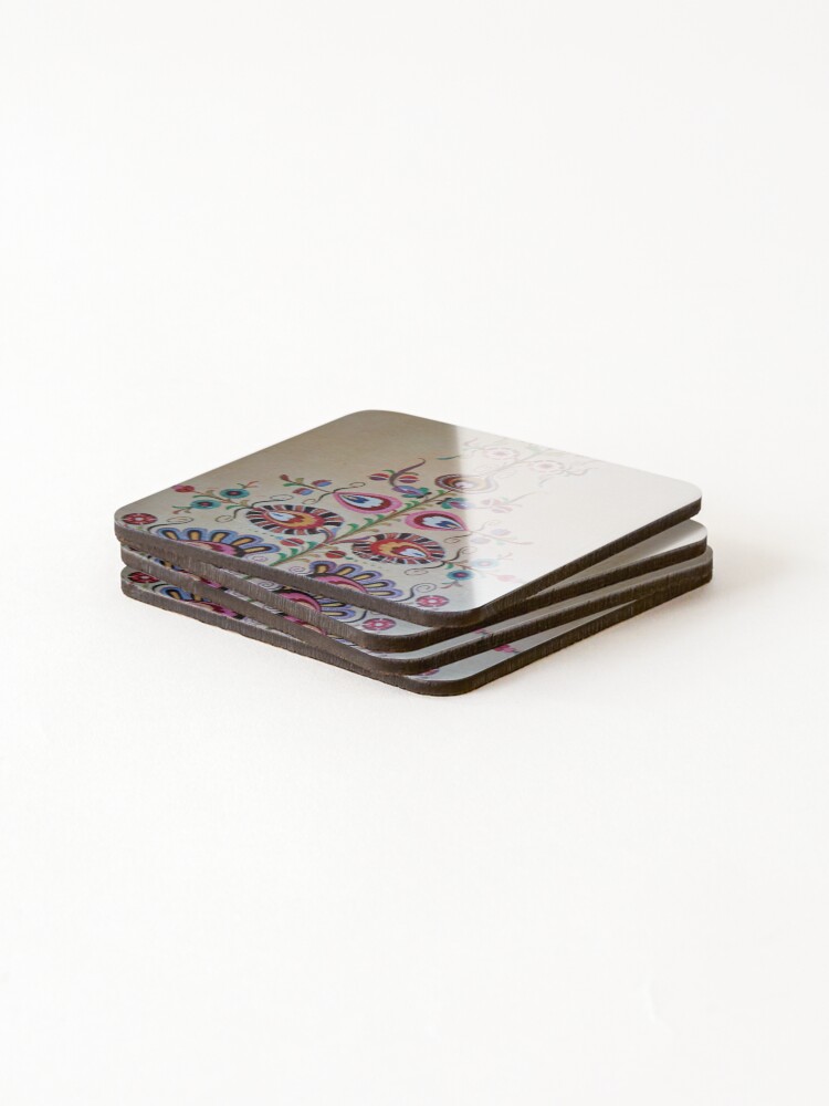 Thumbnail 4 of 5, Coasters (Set of 4), Pattern to pattern designed and sold by beleja.