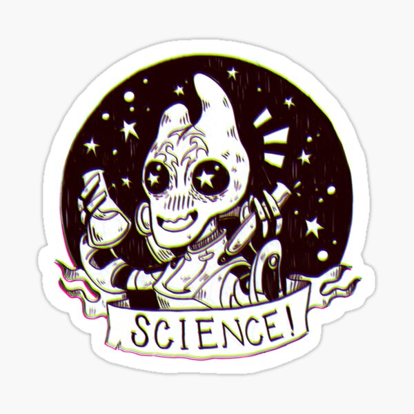 Vista previa del artículo con la obra «¡¡¡Ciencia!!!», diseñado y vendido por Cara McGee.