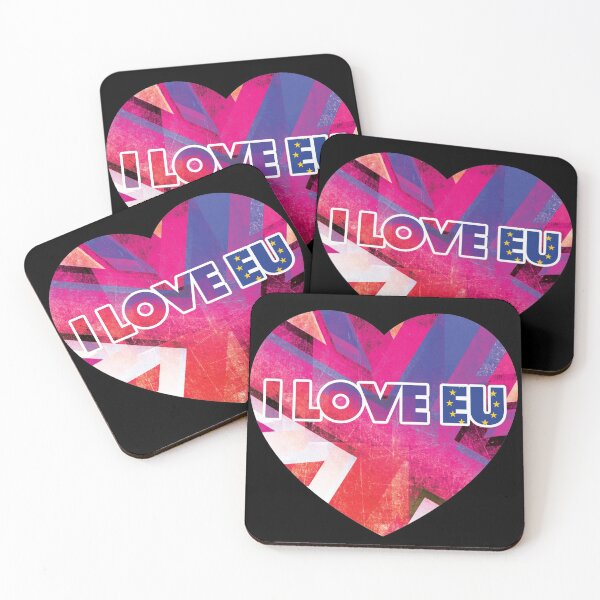 Item preview, I LOVE EU - BREXIT HEART LOGO designed and sold by Clifford Hayes.