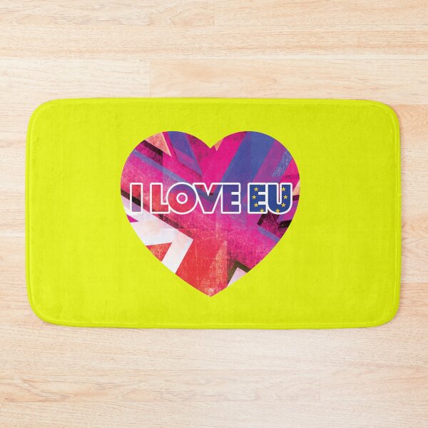 Item preview, I LOVE EU - BREXIT HEART LOGO designed and sold by Clifford Hayes.