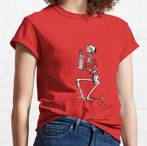 Les germes en Cuir Squelette Adulte T-Shirt