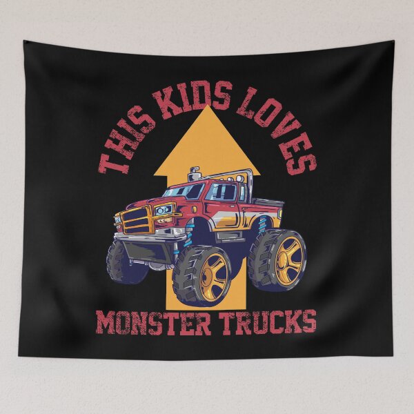 Item preview, Monster Truck Kid designed and sold by 4tomic.
