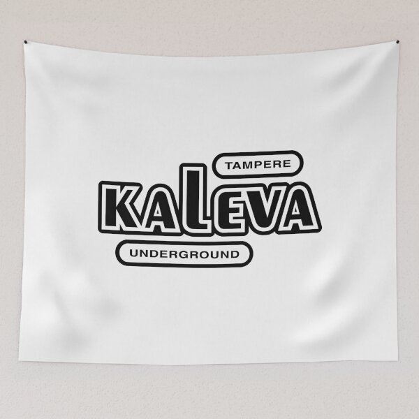 Item preview, Tampere Kaleva Underground (musta teksti) designed and sold by futurytmi.