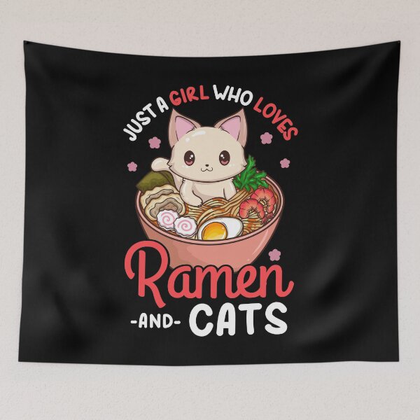 Item preview, Ramen Cat Anime designed and sold by 4tomic.